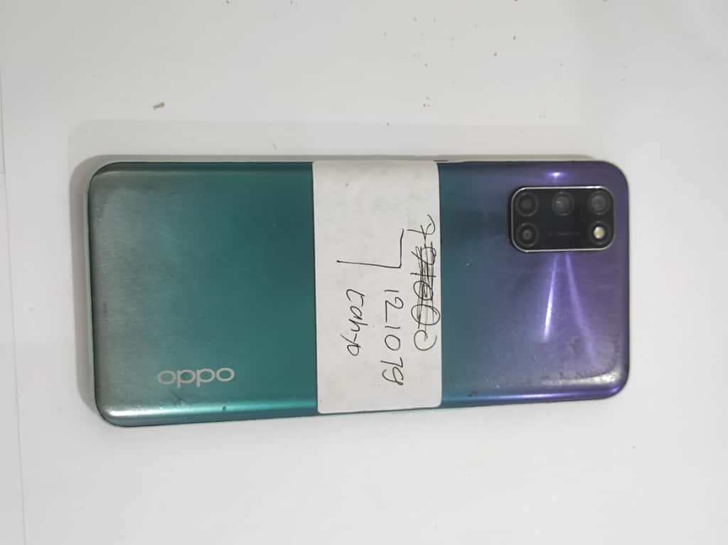 1 ( satu ) buah handphone OPPO A96 warna hijau ungu dengan nomor Whatsapp +62 882-0032-15724